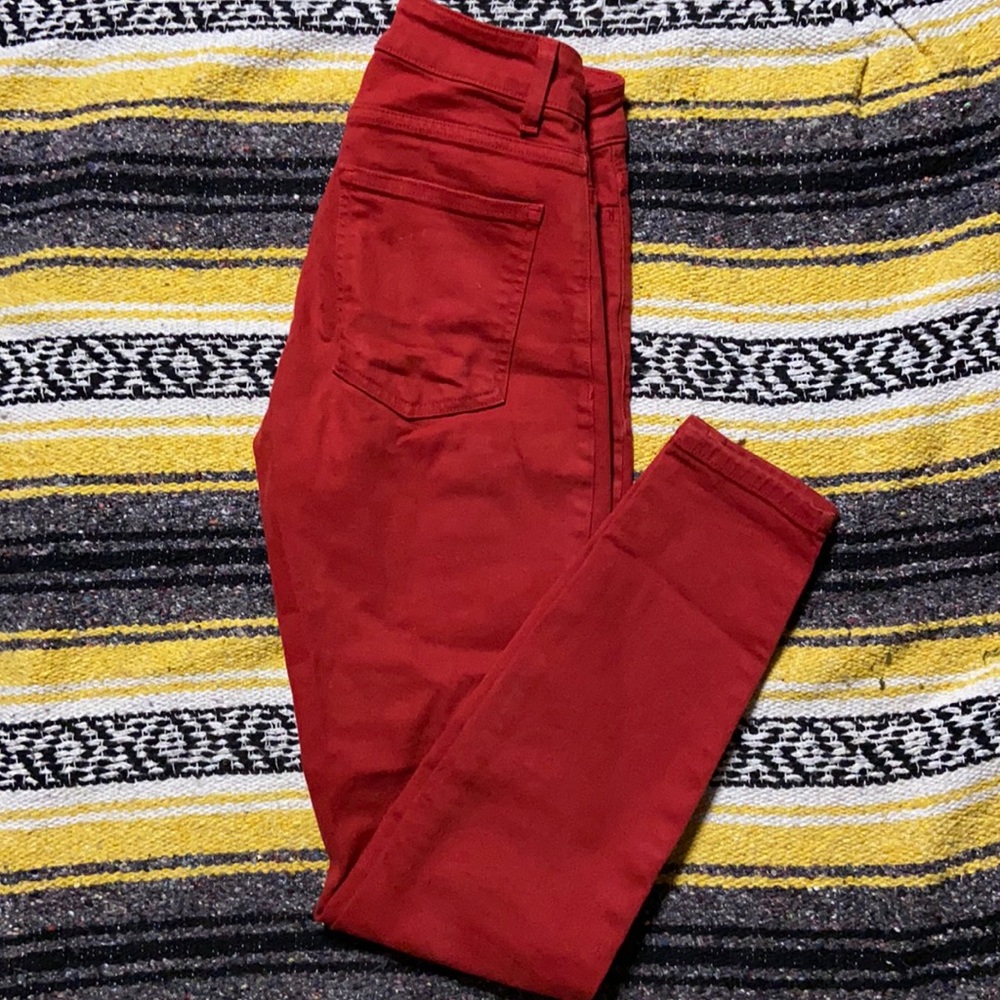 American apparel read skinny jeans